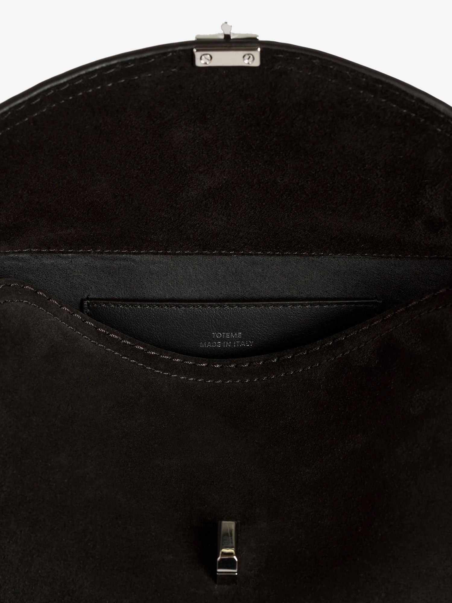 Toteme T-Lock Suede Handbag Size ONE SIZE - 4 Thumbnail