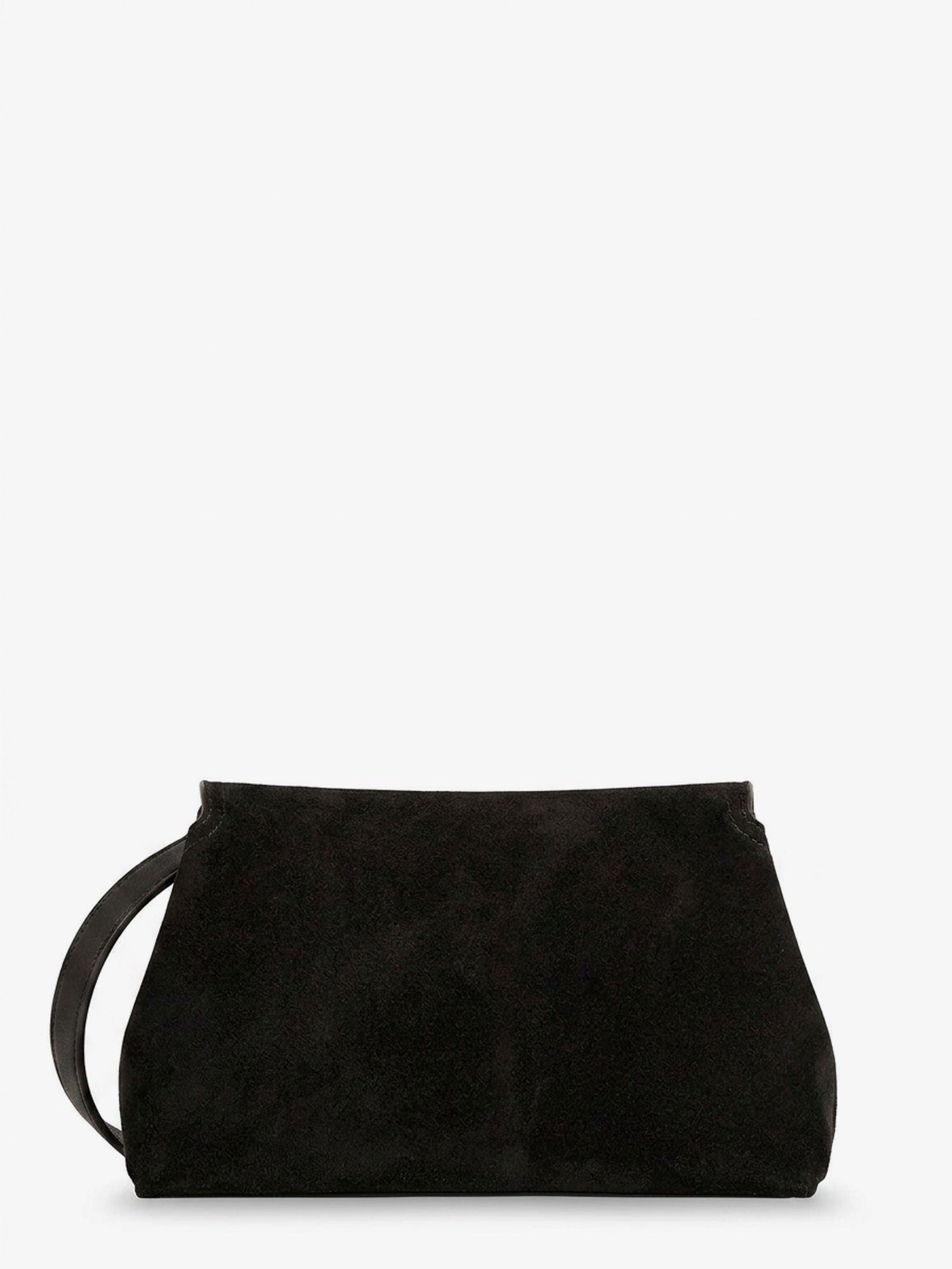 Toteme T-Lock Suede Handbag Size ONE SIZE - 2 Thumbnail