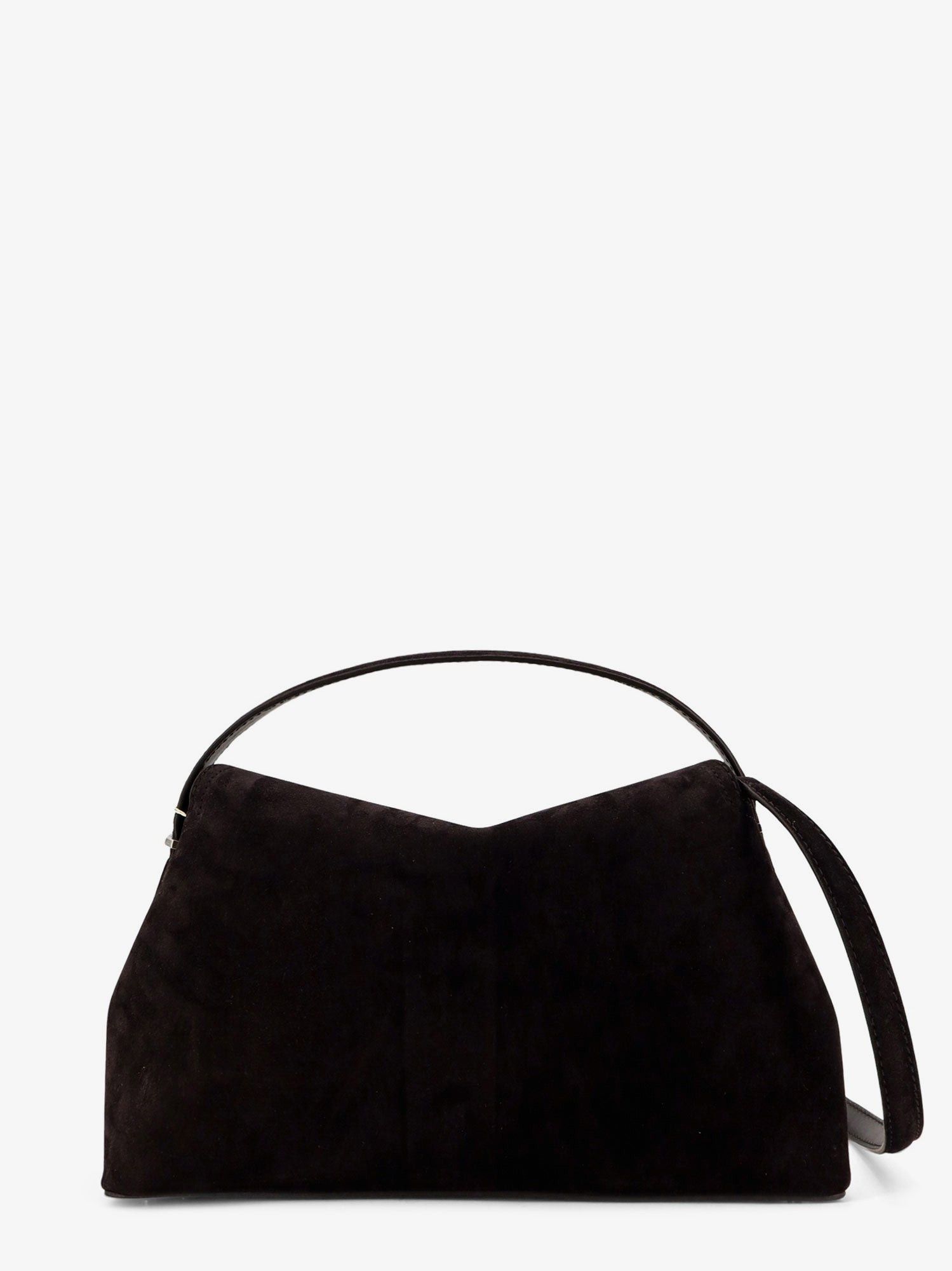 Toteme T-Lock Suede Handbag Size ONE SIZE - 2 Thumbnail