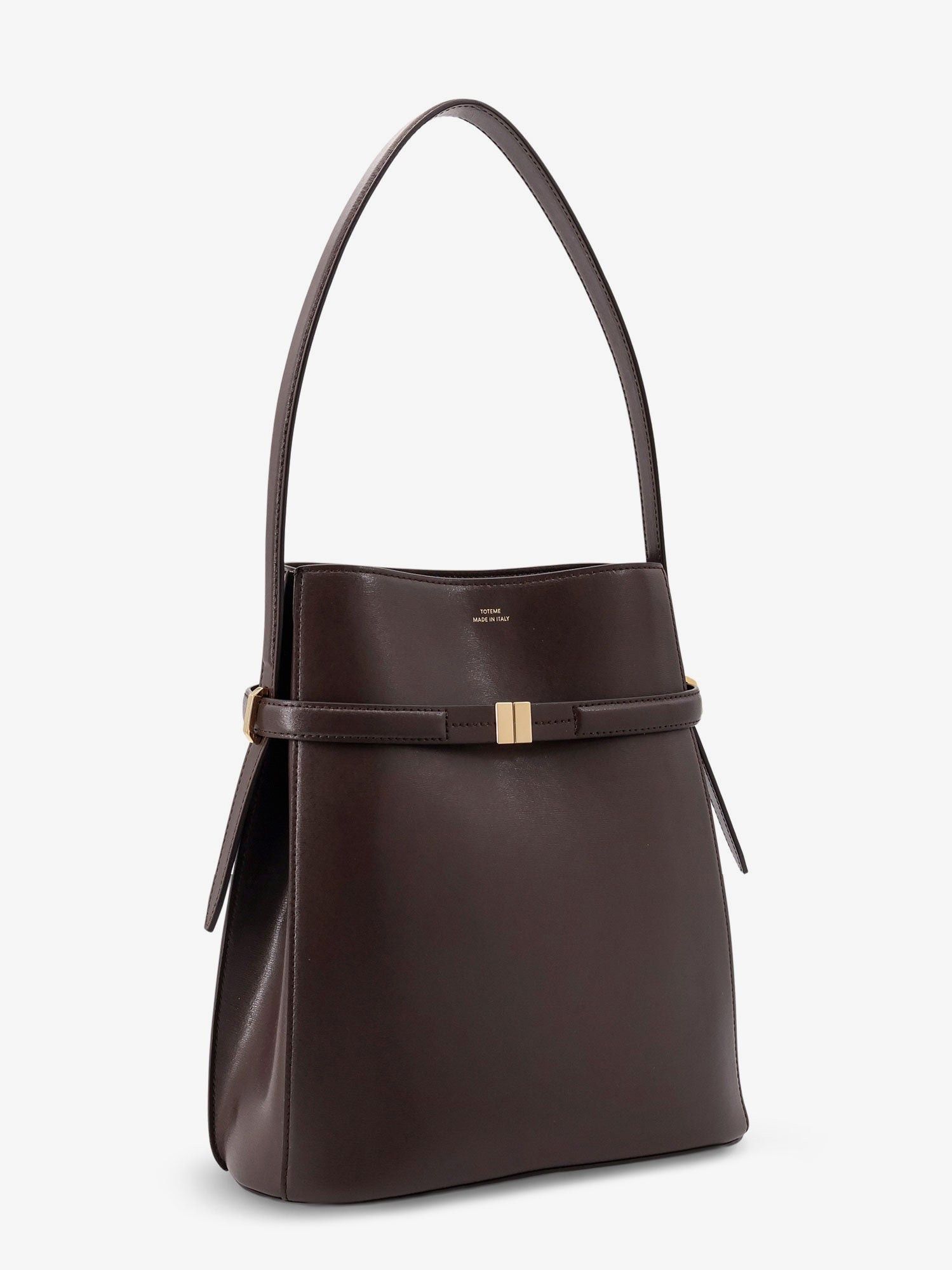 Toteme Belted Leather Bucket Bag Size ONE SIZE - 4 Thumbnail