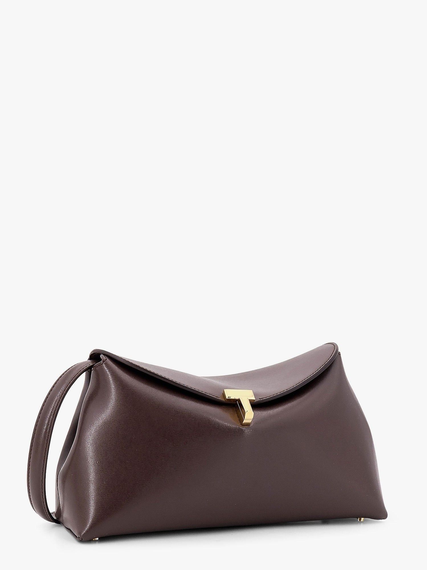 Toteme T-Lock Clutch Leather Crossbody Bag Size ONE SIZE - 3 Thumbnail