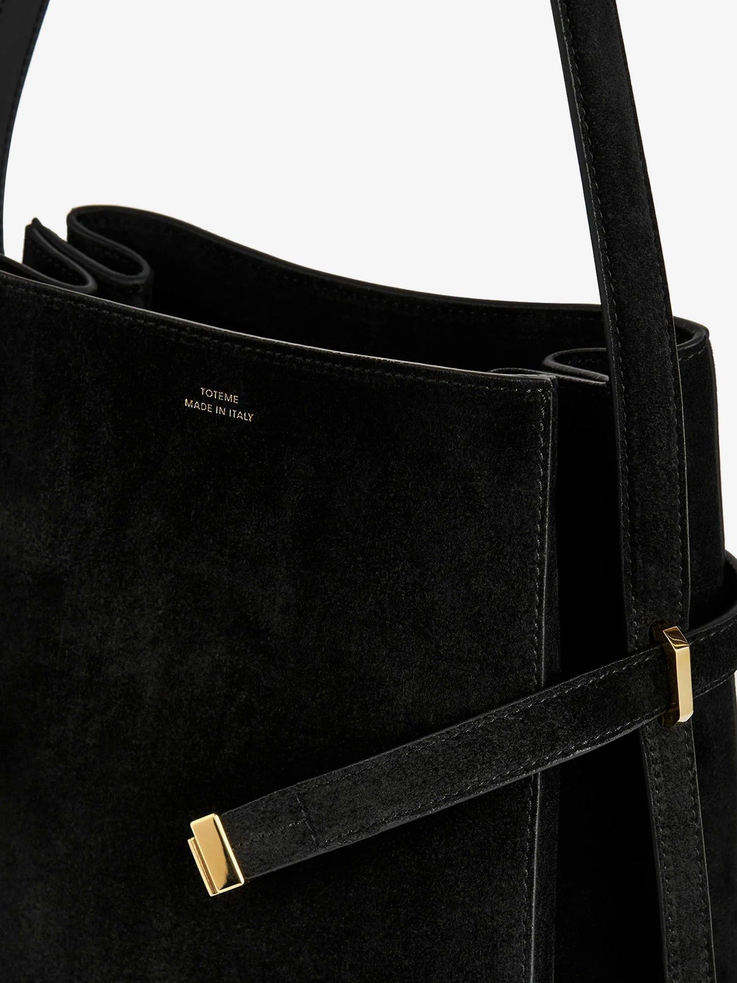 Toteme Belted Suede Bucket Bag Size ONE SIZE - 4 Thumbnail