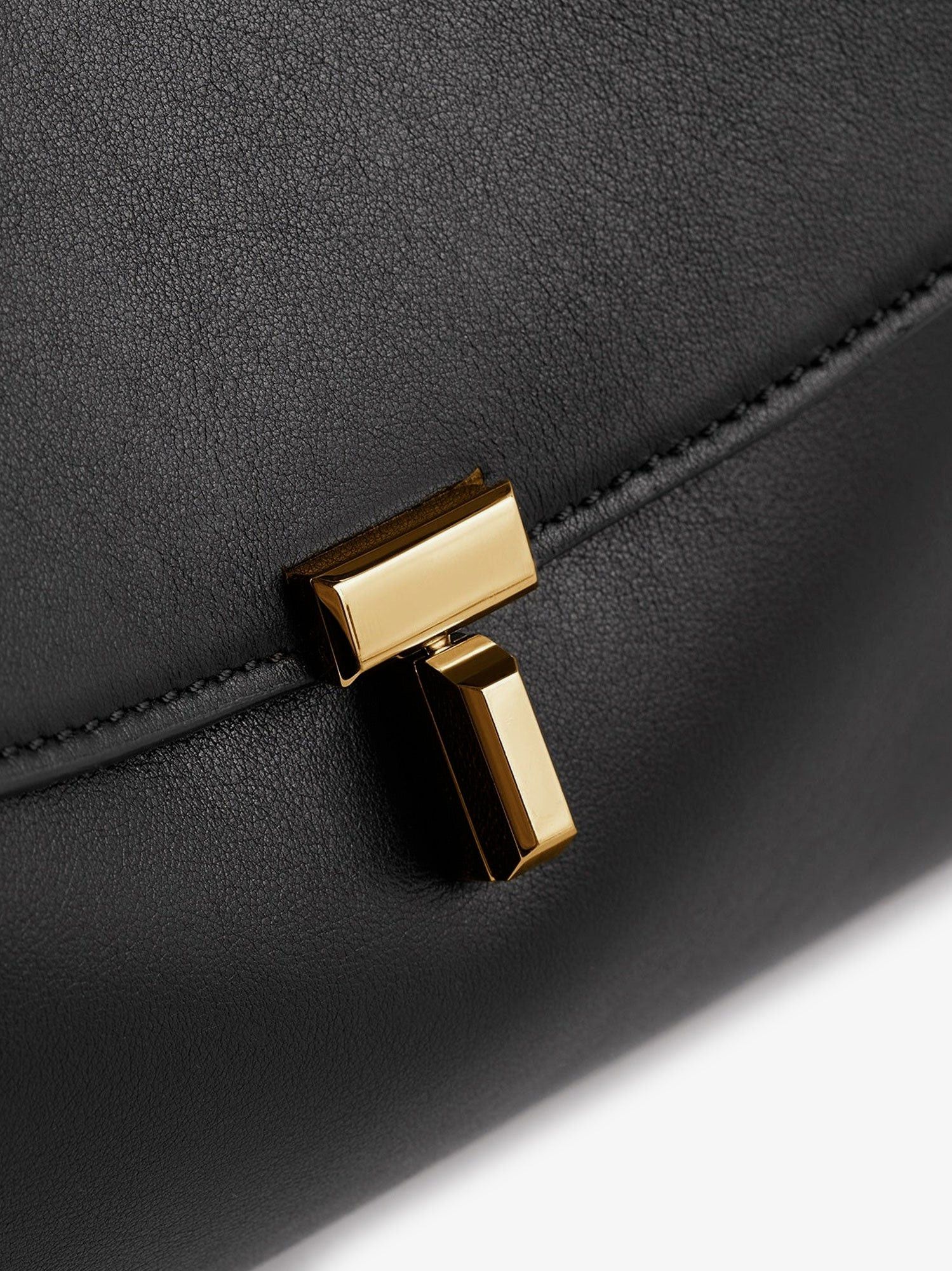 Toteme T-Lock Leather Shoulder Bag Size ONE SIZE - 4 Thumbnail