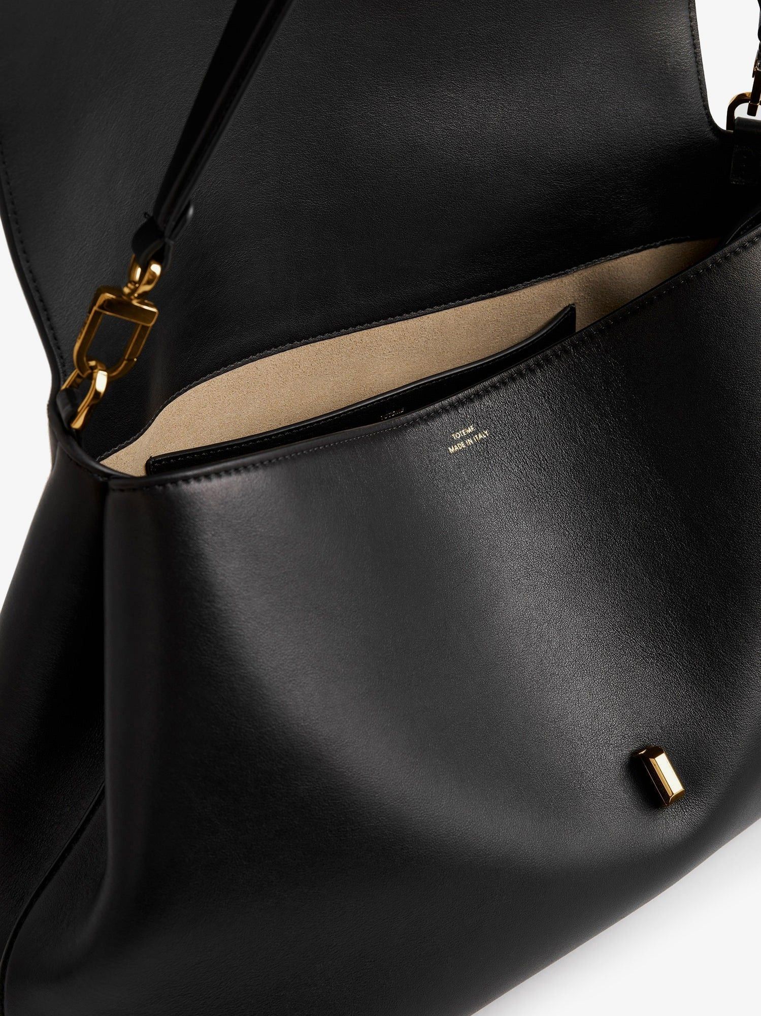 Toteme T-Lock Leather Shoulder Bag Size ONE SIZE - 3 Thumbnail