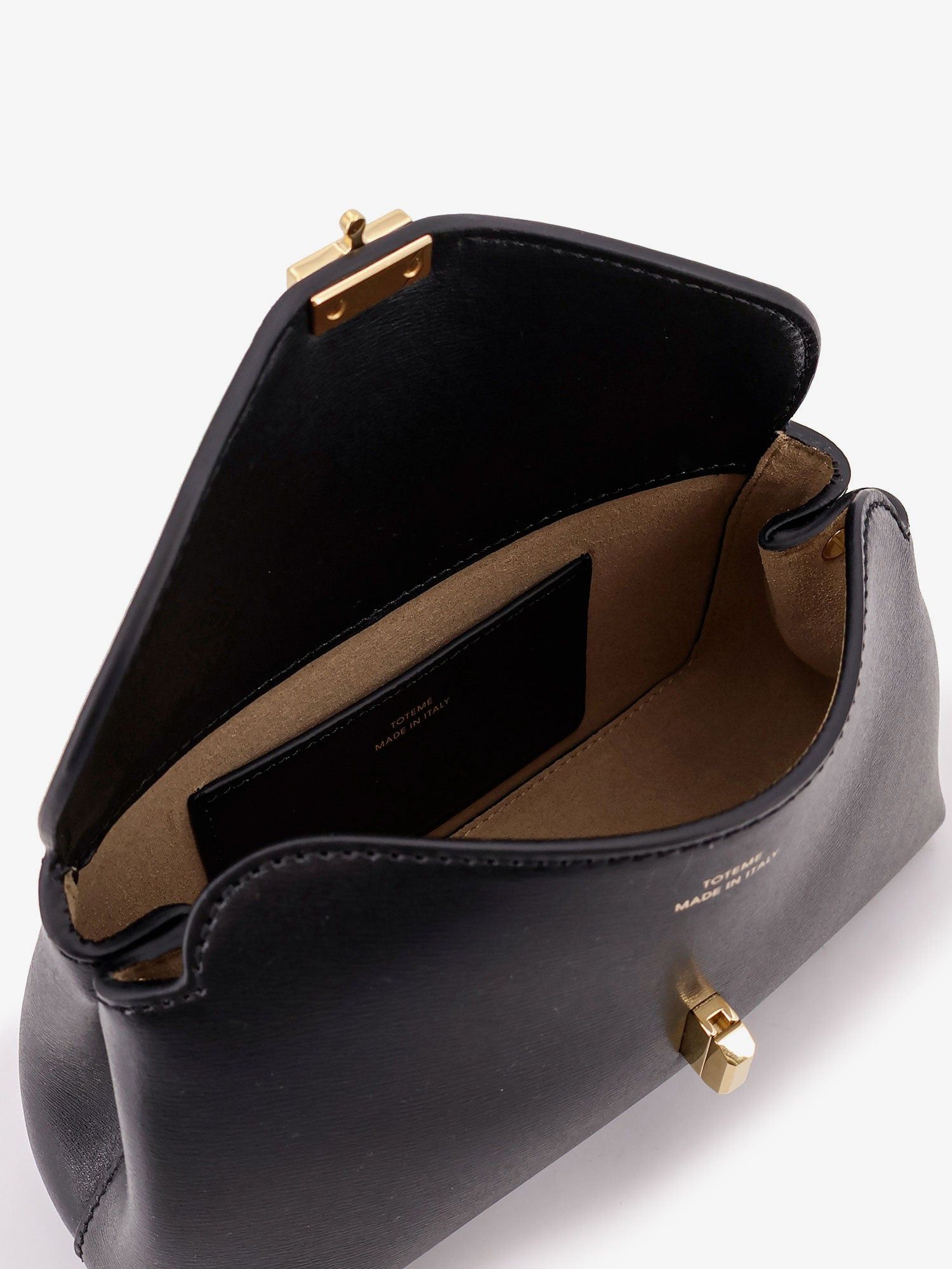 Toteme Mini T-Lock Leather Clutch Size ONE SIZE - 5 Thumbnail