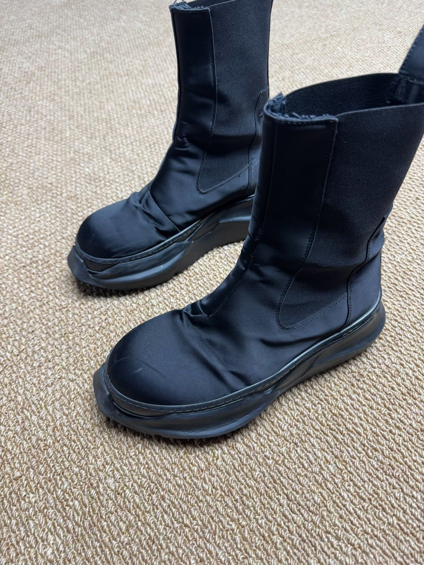 Rick Owens Drkshdw Rick Owens Drkshdw Platform Chelsea Boots Size US 6 / EU 39 - 2 Thumbnail