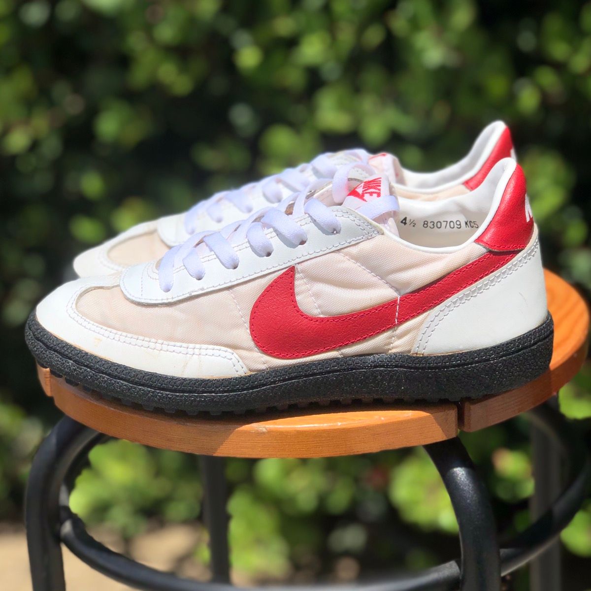 Nike Vintage 1983 Nike 80’s White PS Waffle Trainers Turf Shoes Size US 5 / EU 37 - 1 Preview