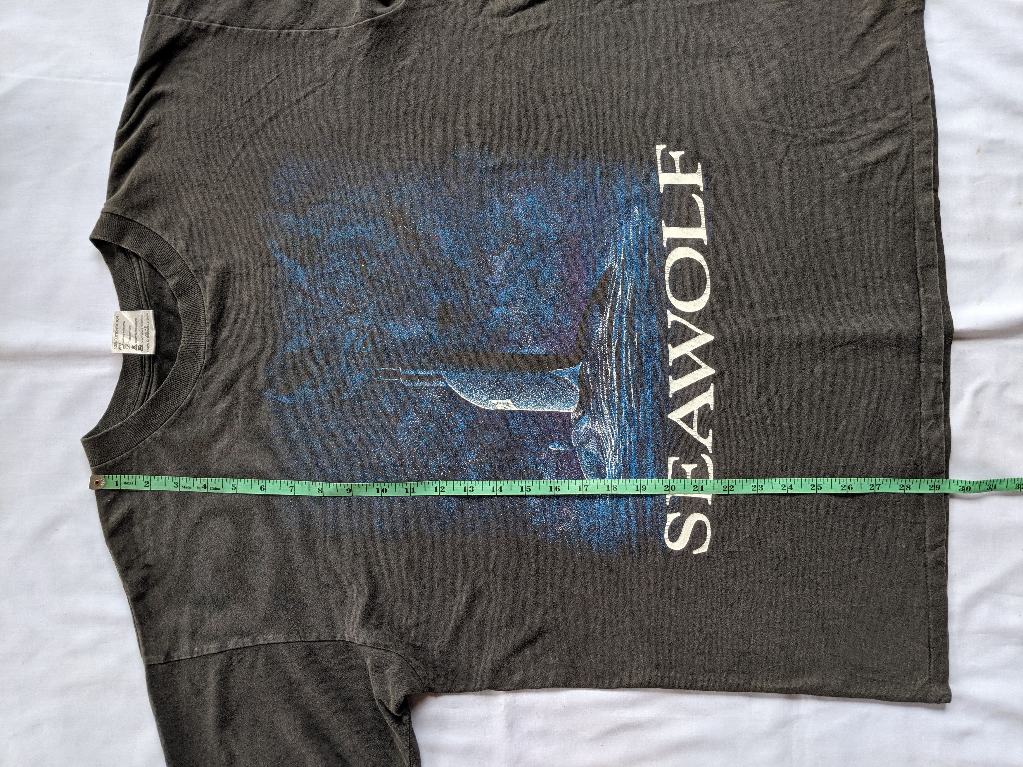 Vintage Vintage animal tee/habitat seawolf big print shirt Size US XL / EU 56 / 4 - 5 Thumbnail