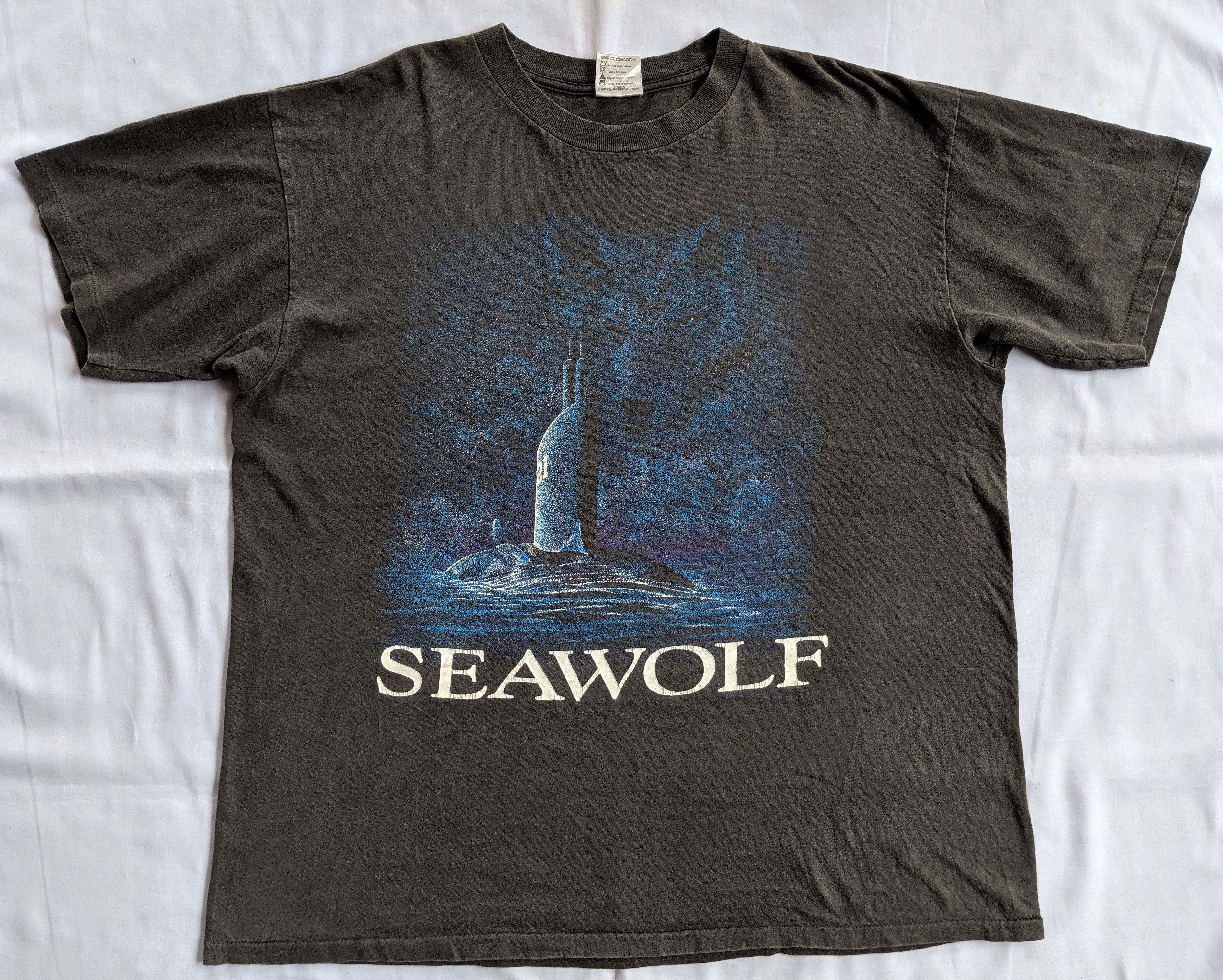 Vintage Vintage animal tee/habitat seawolf big print shirt Size US XL / EU 56 / 4 - 2 Thumbnail
