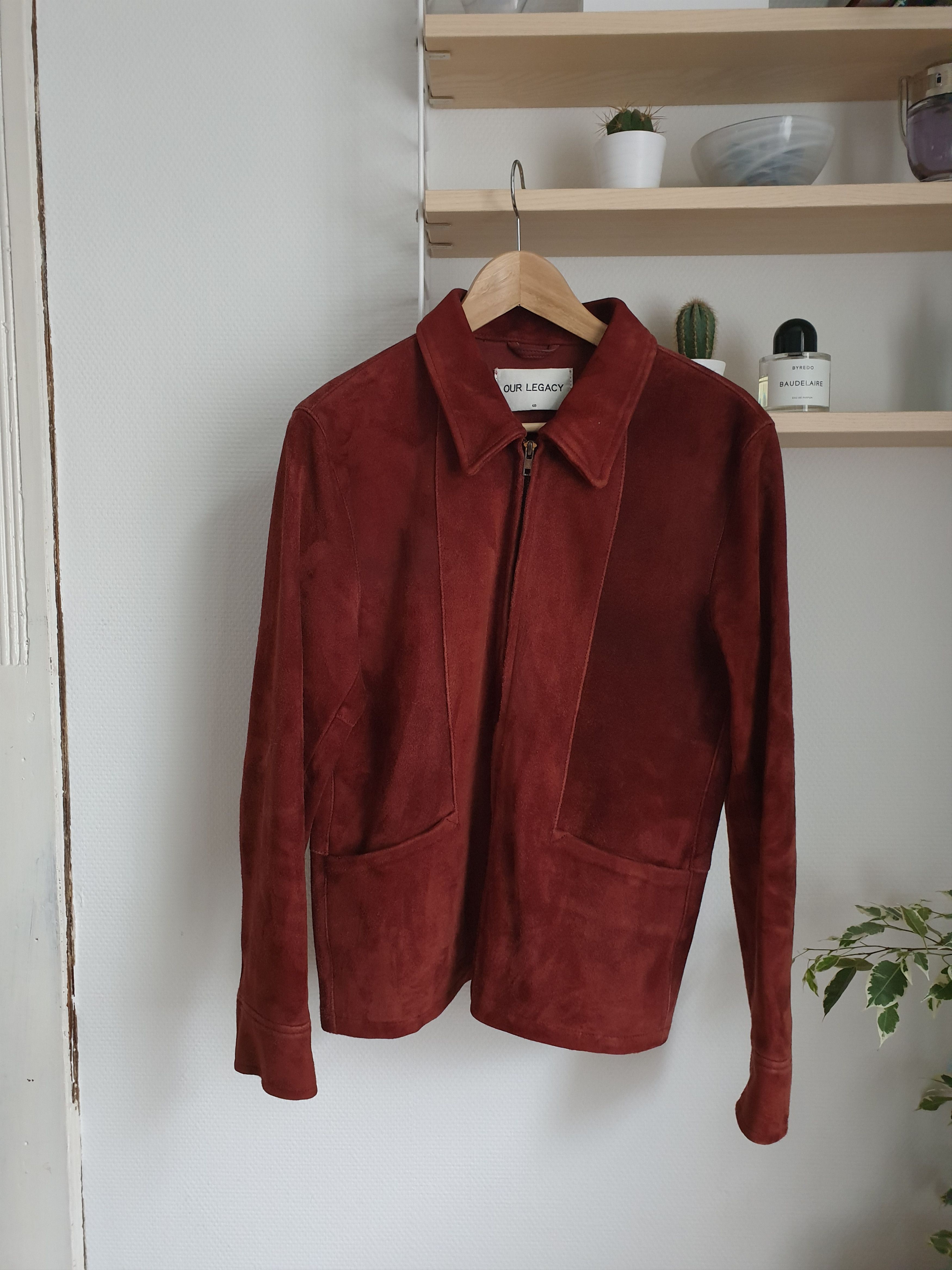 Our Legacy Our Legacy Red Skin Suede Jacket | Grailed Our Legacy Our Legacy Red Skin Suede Jacket | Grailed