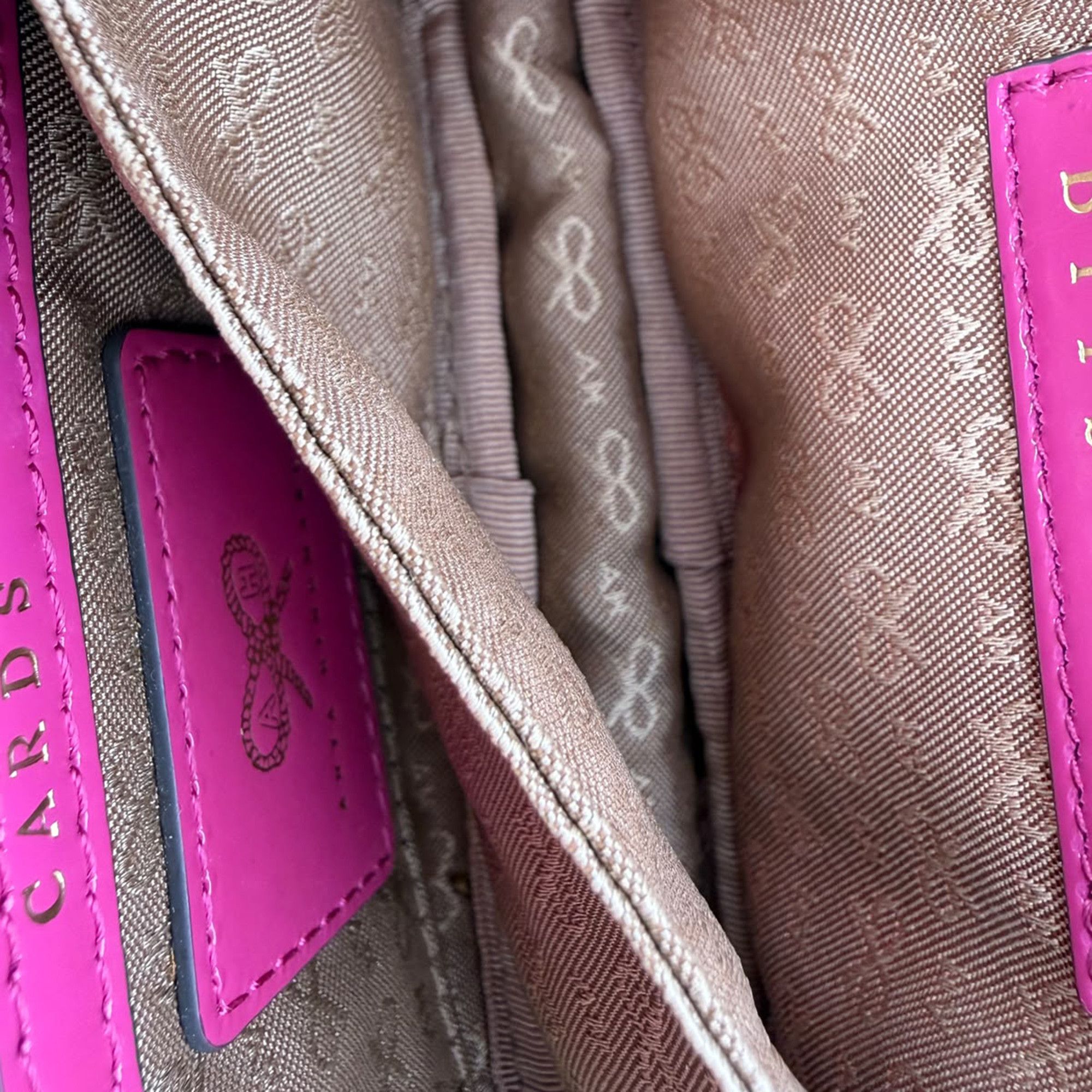 Anya Hindmarch Anya Hindmarch Zipped Camera Pouch Bag in Pink Nylon Size ONE SIZE - 9 Thumbnail