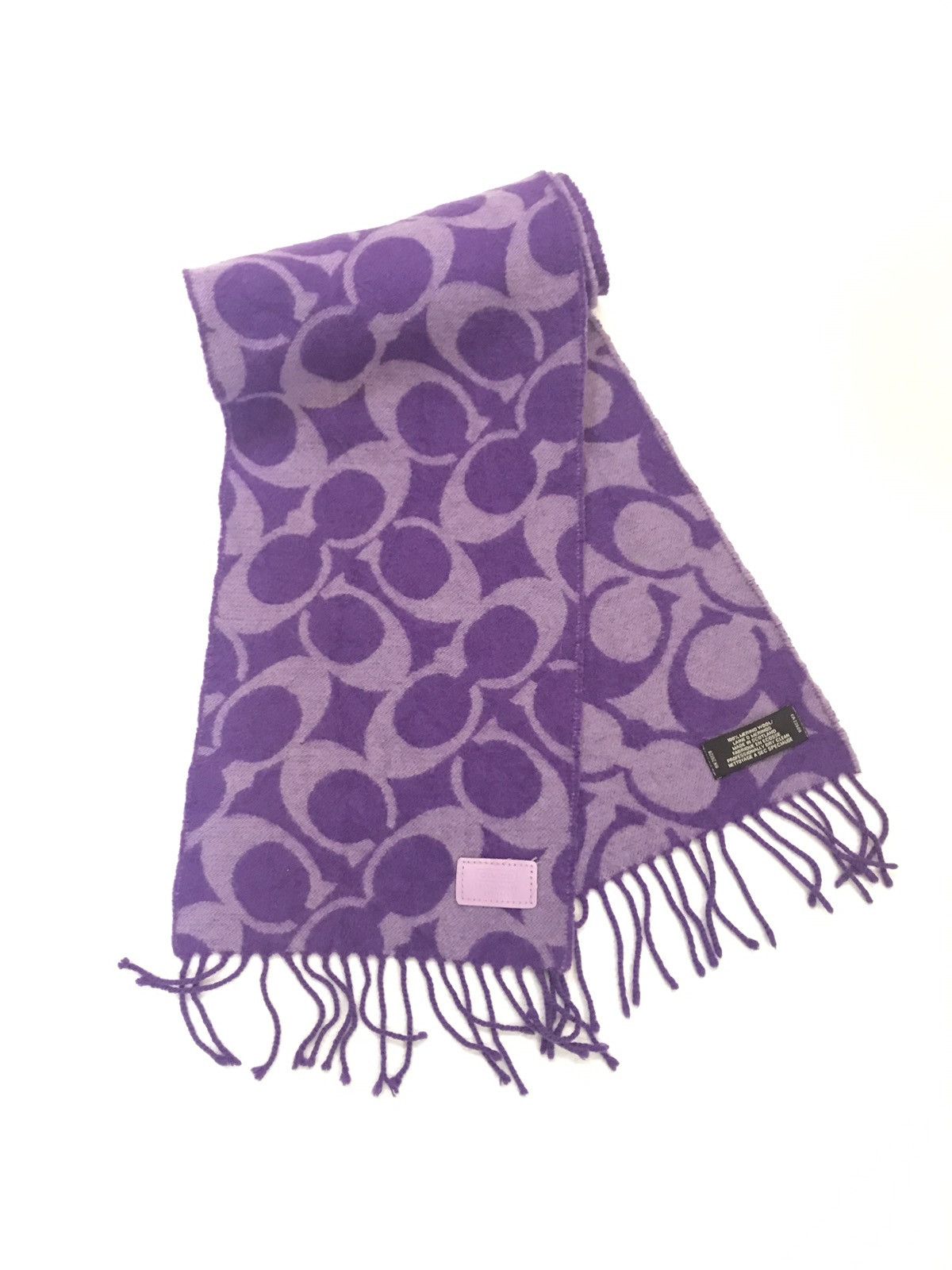 Coach × Other Authentic Monogram Coach Scarf Size ONE SIZE - 1 Thumbnail