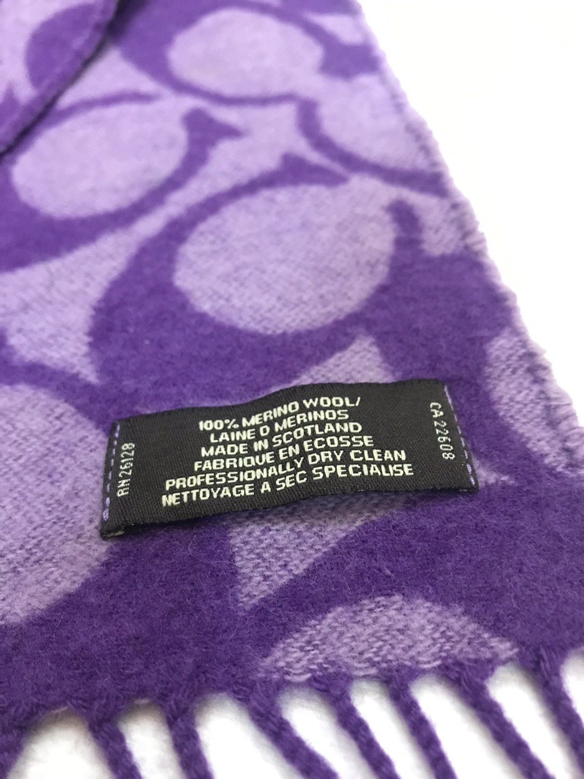Coach × Other Authentic Monogram Coach Scarf Size ONE SIZE - 3 Thumbnail