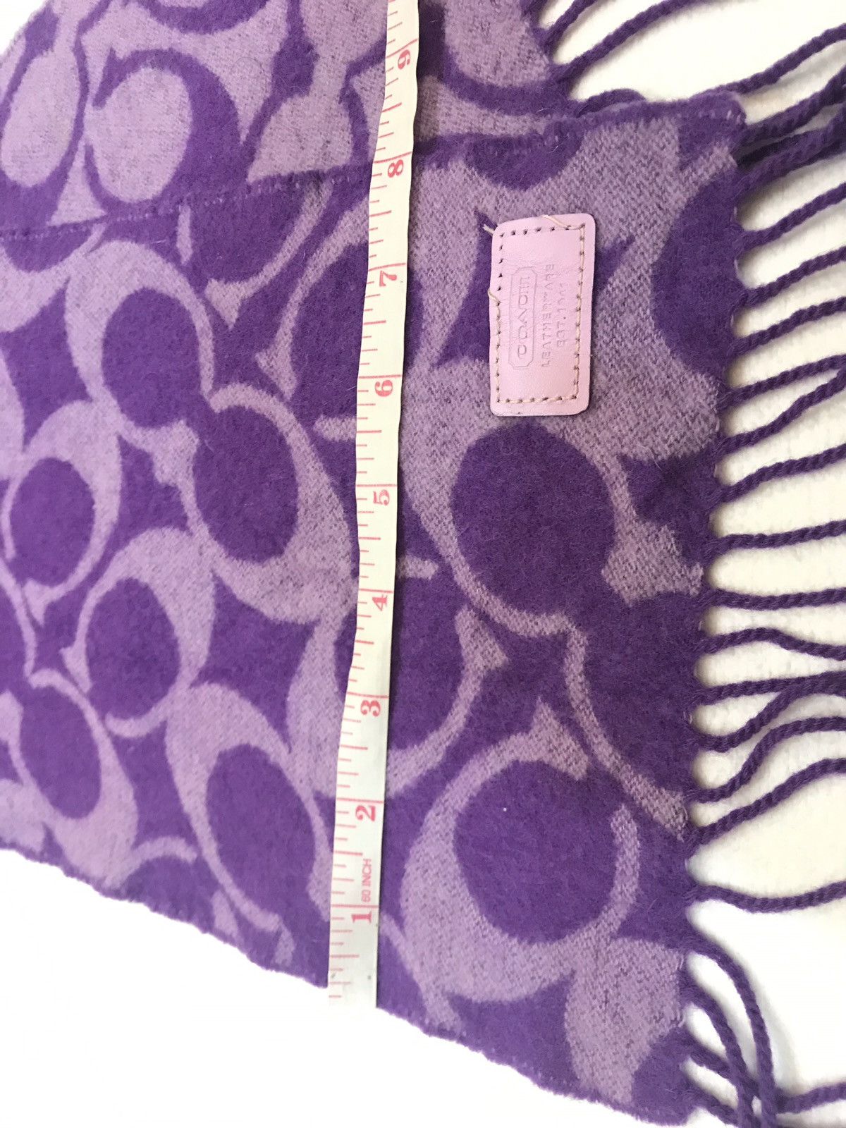 Coach × Other Authentic Monogram Coach Scarf Size ONE SIZE - 6 Thumbnail