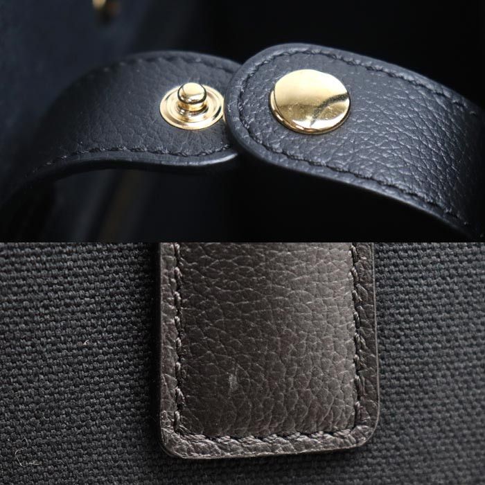 Versace Versace Versace La Medusa Cotton Canvas Leather Handbag Leather Handbag 1005861-1A03095_DTU_UNICA_1B00V DUTY FREE for USA Size ONE SIZE - 6 Thumbnail