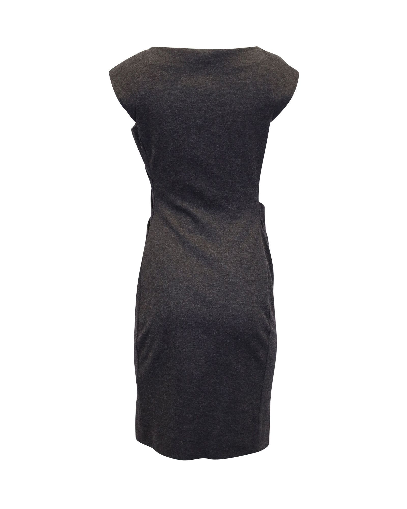 halter ribbed dress Neck Maxi Chocolate Brown / L - Chocolate Brown Terminal Stock main image 1