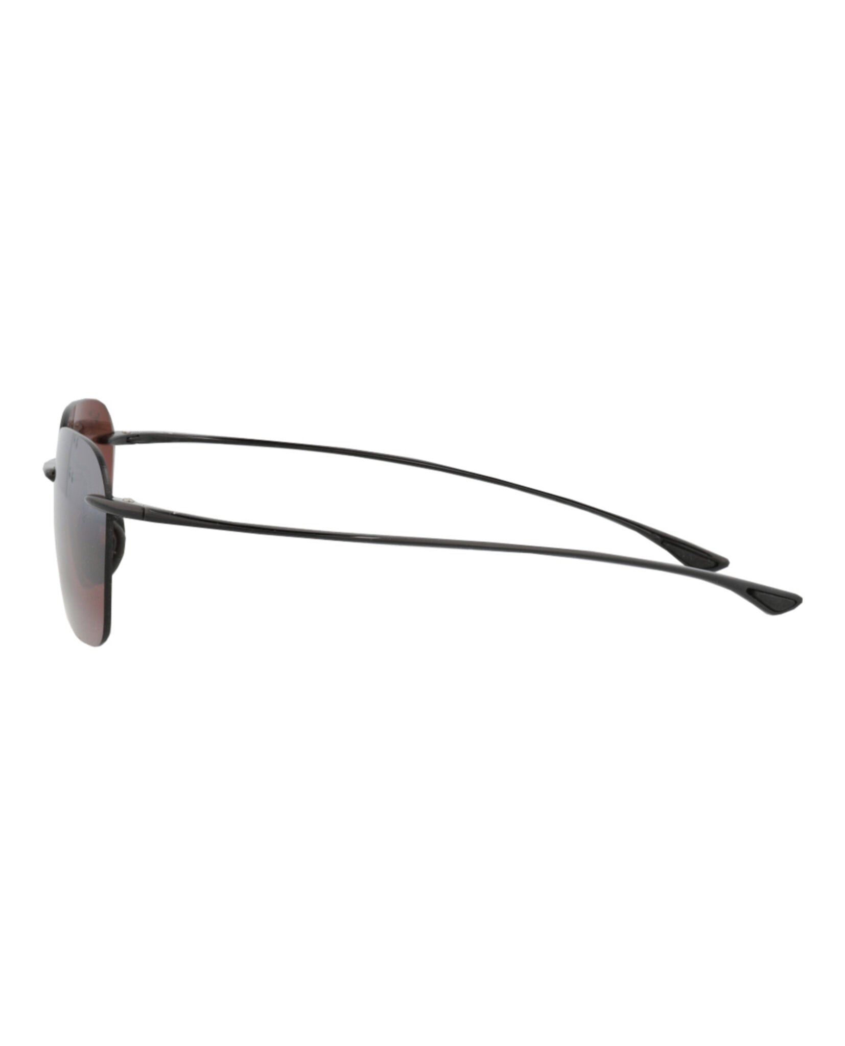 Square-Frame Nylon Sunglasses in Black, Men's — image 3 of 4