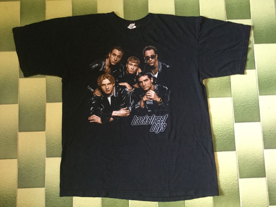 Vintage Vintage 90s Backstreet Boys tour 1998 T-Shirt BSB Double