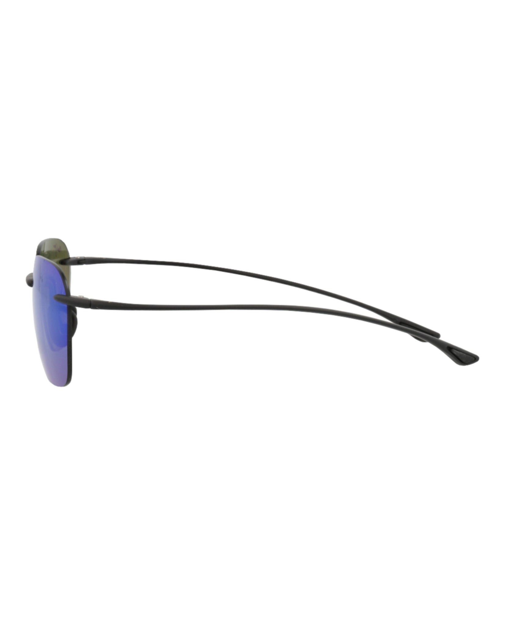 Square-Frame Nylon Sunglasses in Black, Men's — image 3 of 4