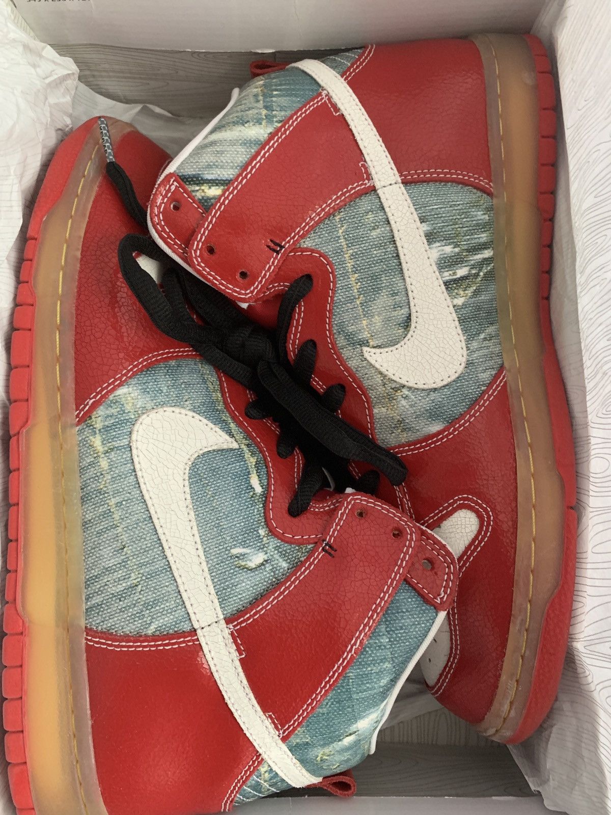 Nike Nike Dunk High Premium SB “Shoe Goo” Size US 12 / EU 45 - 1 Preview