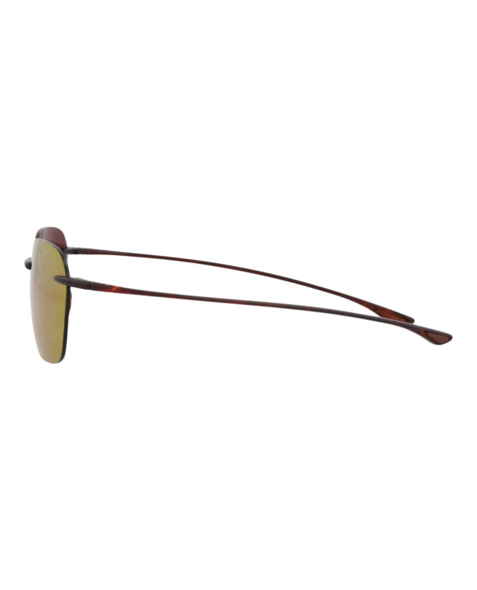 Square-Frame Injected Sunglasses in Brown, Men's — image 3 of 4