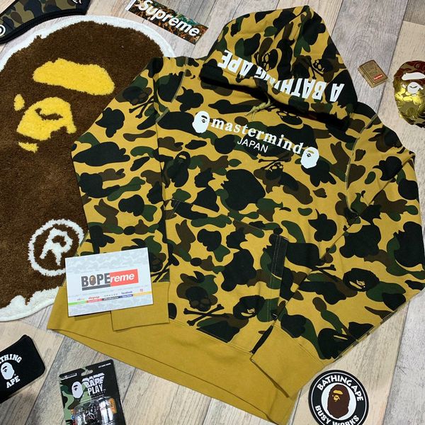 Bape discount mastermind hoodie