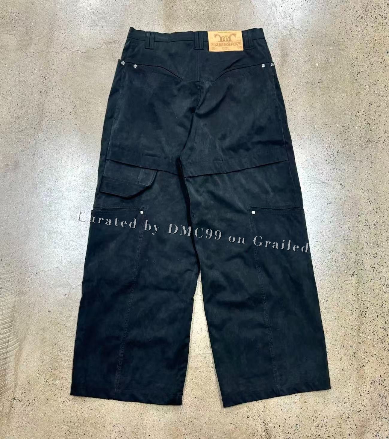 Namesake Waxed Rivet Cargo Pants in Black, Men's (Size 28) — image 2 of 6