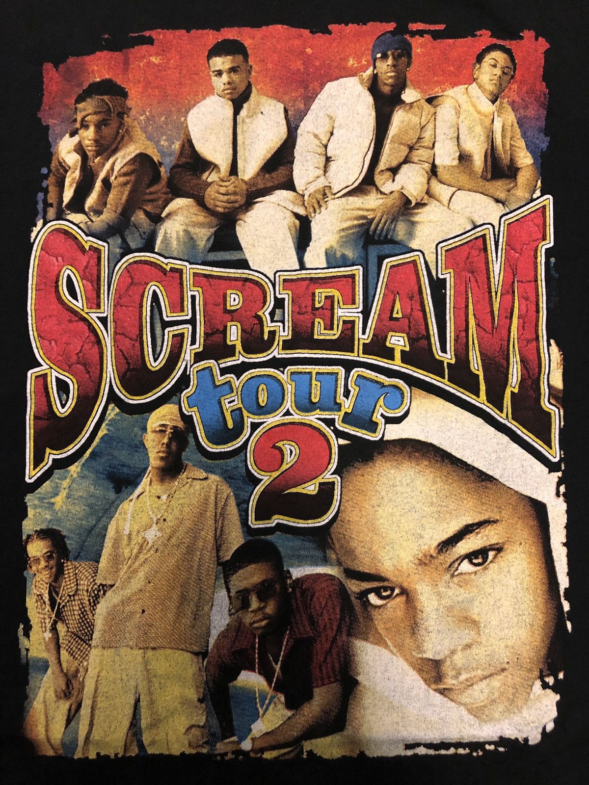 Band Tees × Vintage VINTAGE LIL BOW WOW B2K SCREAM 2 TOUR