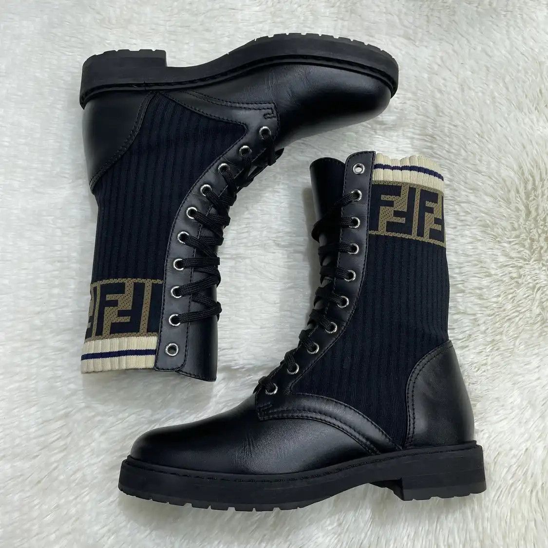 Fendi FENDI black leather Women's ankle boots 36 Size US 6 / IT 36 - 5 Thumbnail