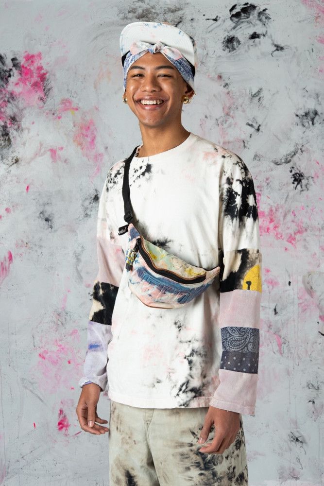 Kapital KAPITAL TIE DYE WEED FANNY PACK WAIST BAG Size ONE SIZE - 5 Thumbnail