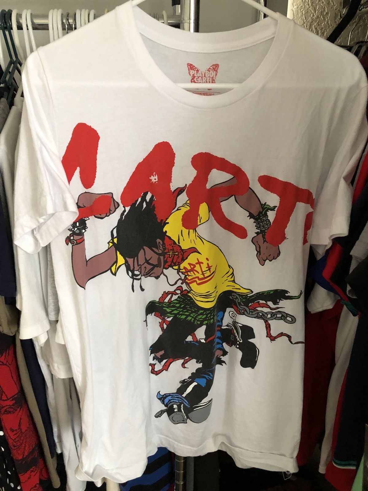AWGE Playboi Carti 2017 Tour T-shirt | Grailed