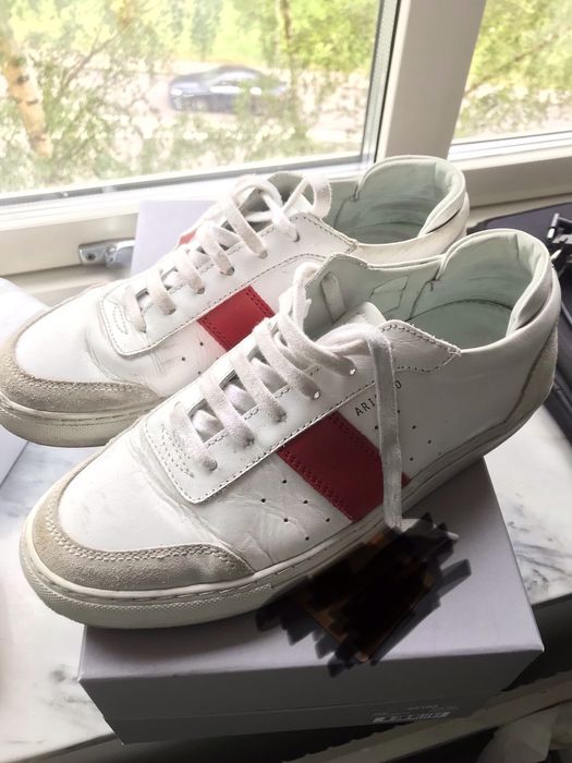 Axel Arigato axel arigato dunk sneaker white leather Grailed