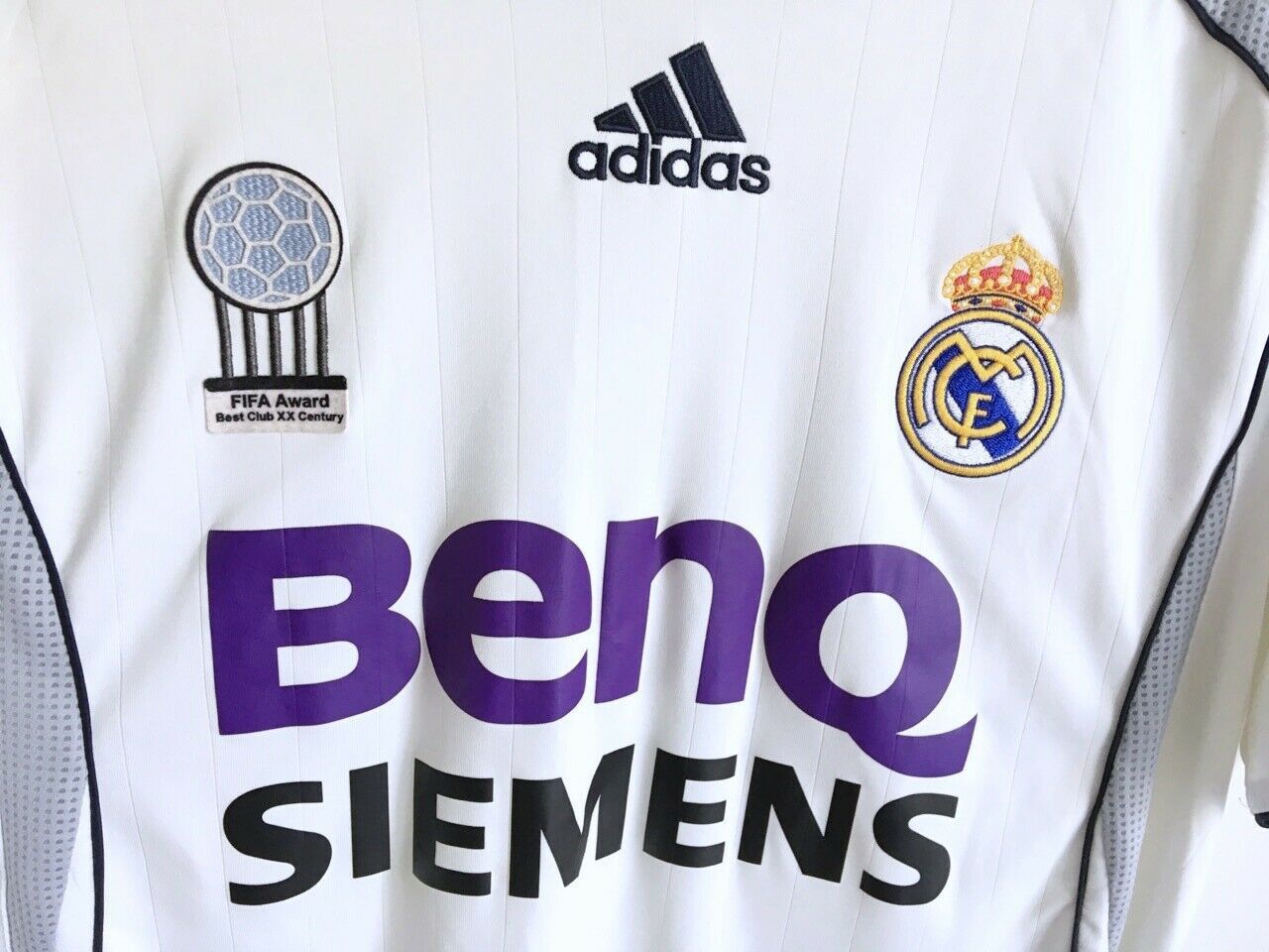 Adidas Real Madrid FC Football Shirt FIFA Award Best Club XX