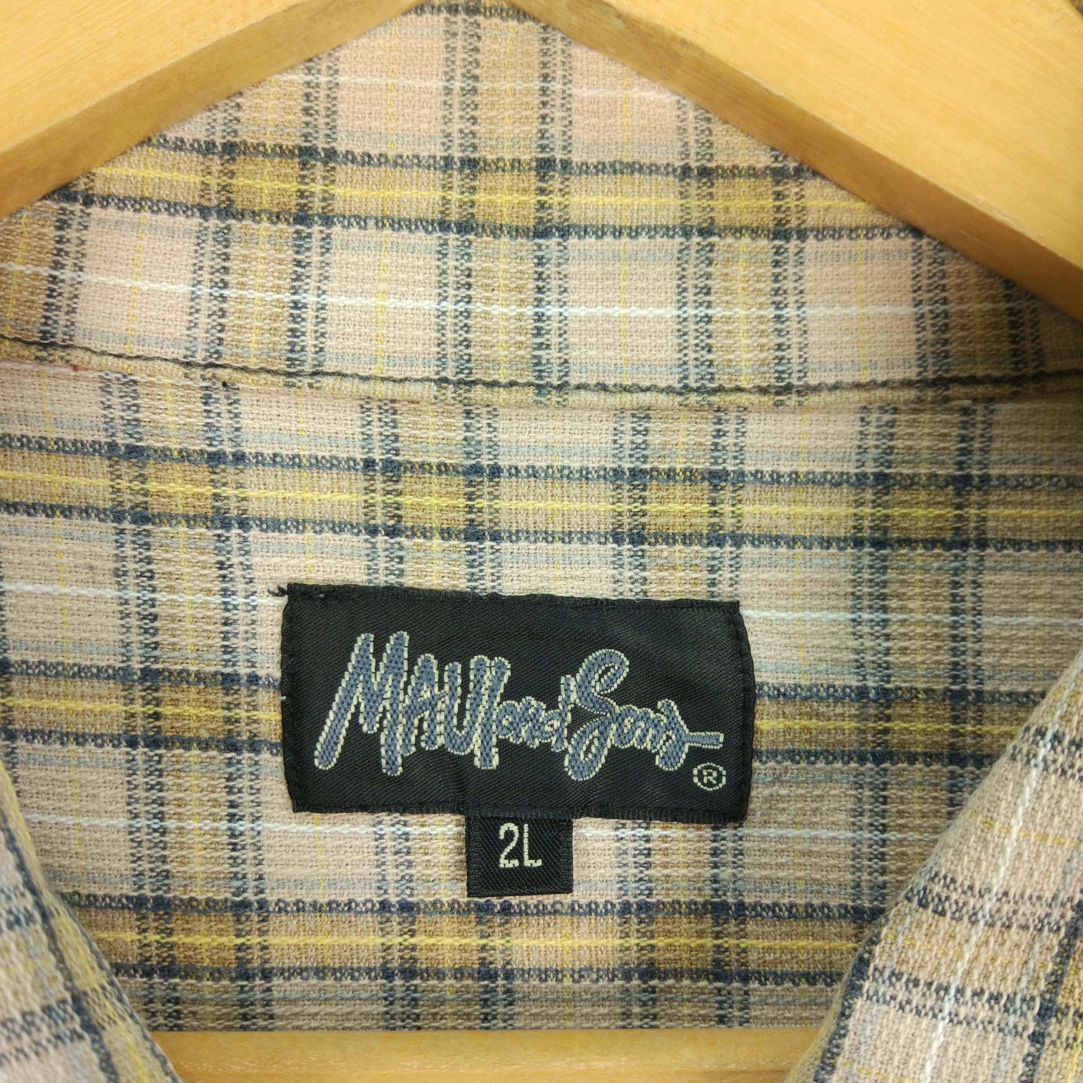 Maui and Sons × Vintage Maui and Sons Vintage 90s Fullzip Shirts Size US XL / EU 56 / 4 - 3 Thumbnail