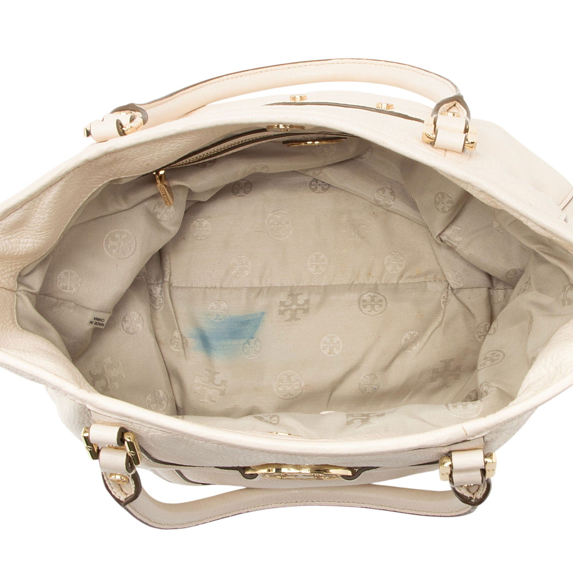 Tory Burch Tory Burch Leather Amanda Classic Hobo Size ONE SIZE - 6 Thumbnail