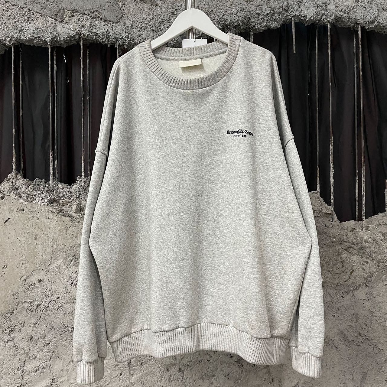 Ermenegildo Zegna Ermenegildo Zegna x Fear of God Logo Sweatshirt