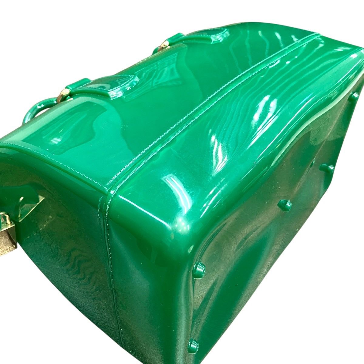 Furla Furla Furla Candy Patent Leather Boston Bag Plastic / Synthetic Handbag DUTY FREE for USA Size ONE SIZE - 7 Thumbnail