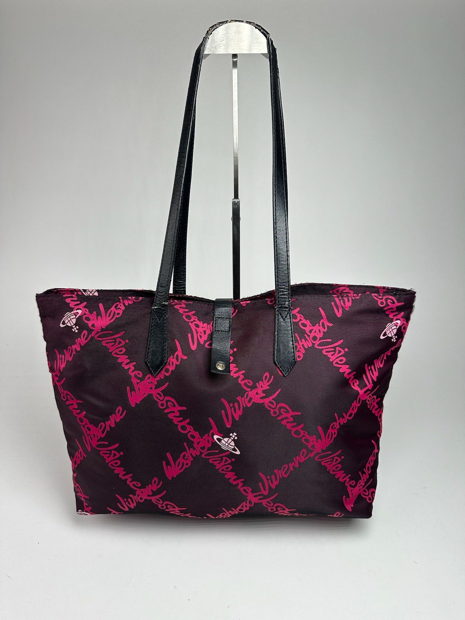 Vivienne Westwood Vintage shopper bag pink purple Size ONE SIZE - 11 Thumbnail