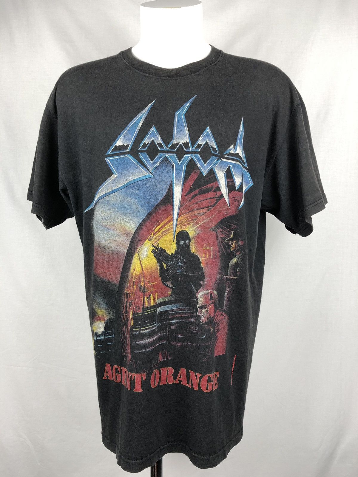 Vintage Vintage 90s Sodom Agent Orange Shirt Thrash Metal | Grailed