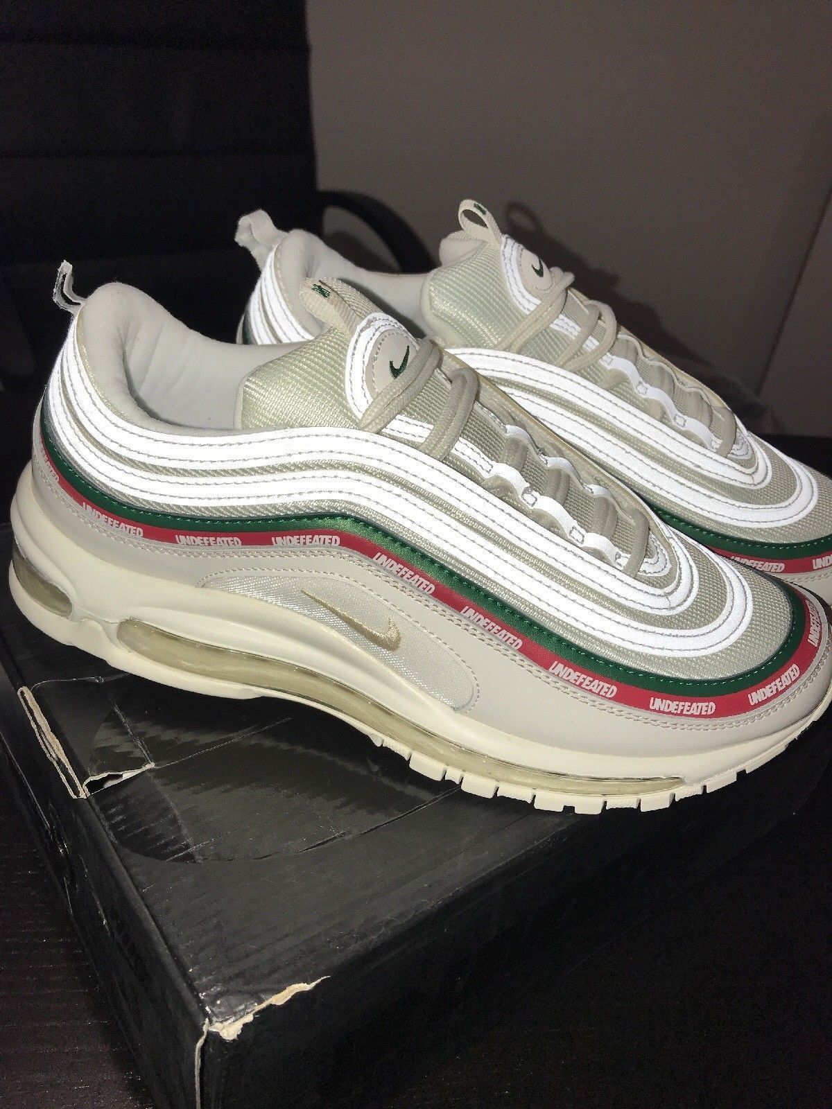 Nike Undefeated Air Max 97 White Green Gucci Colorway | Grailed