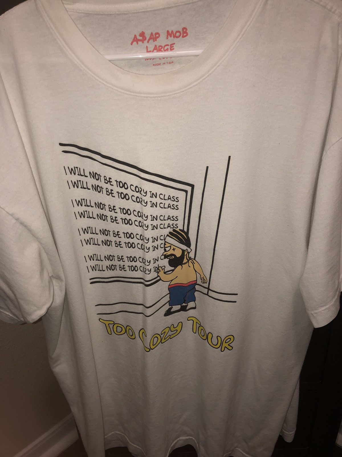 A$AP Rocky Too Cozy Tour 2017 shirt Size US L / EU 52-54 / 3 - 1 Thumbnail