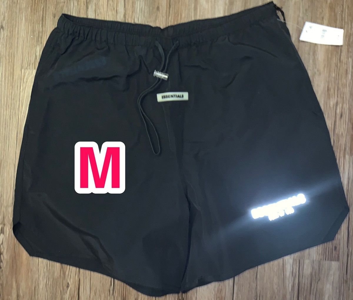 FOG × Fear of God × Pacsun NEW FOG Essentials Black Nylon 3M Reflective ...