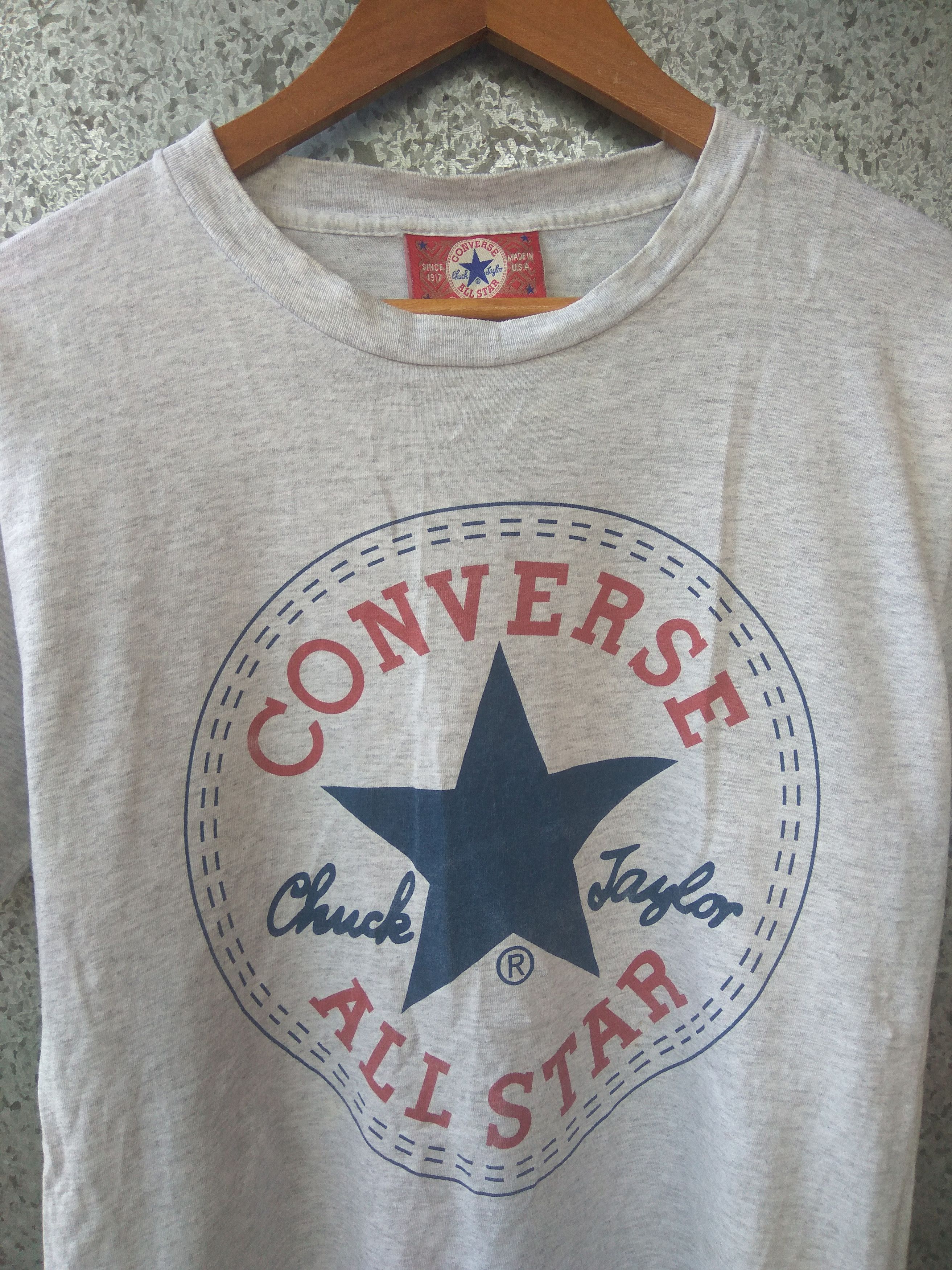 Converse Vintage Converse t shirt spell out Converse Big Logo Size US M / EU 48-50 / 2 - 2 Thumbnail