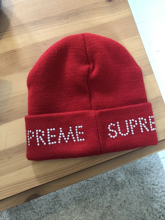 Supreme Supreme studded beanie | Grailed