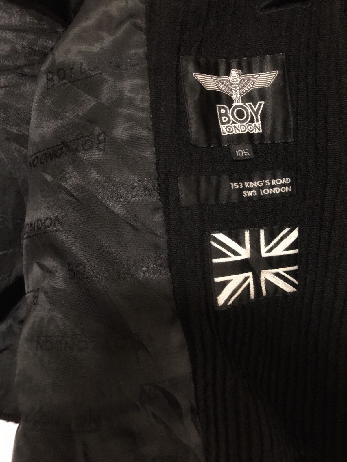 Boy London Boy London Wool Coat/Jacket Size US XL / EU 56 / 4 - 2 Thumbnail