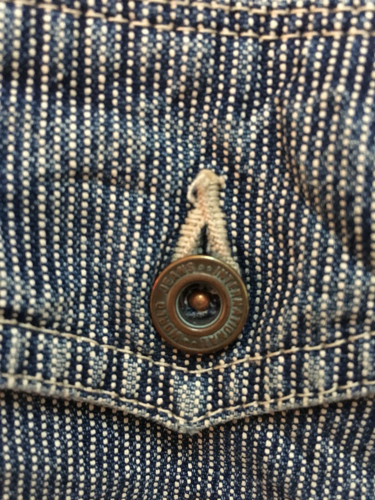 Indigo Blue way four pocket workwear button up strike Chore jacket Size US L / EU 52-54 / 3 - 4 Thumbnail