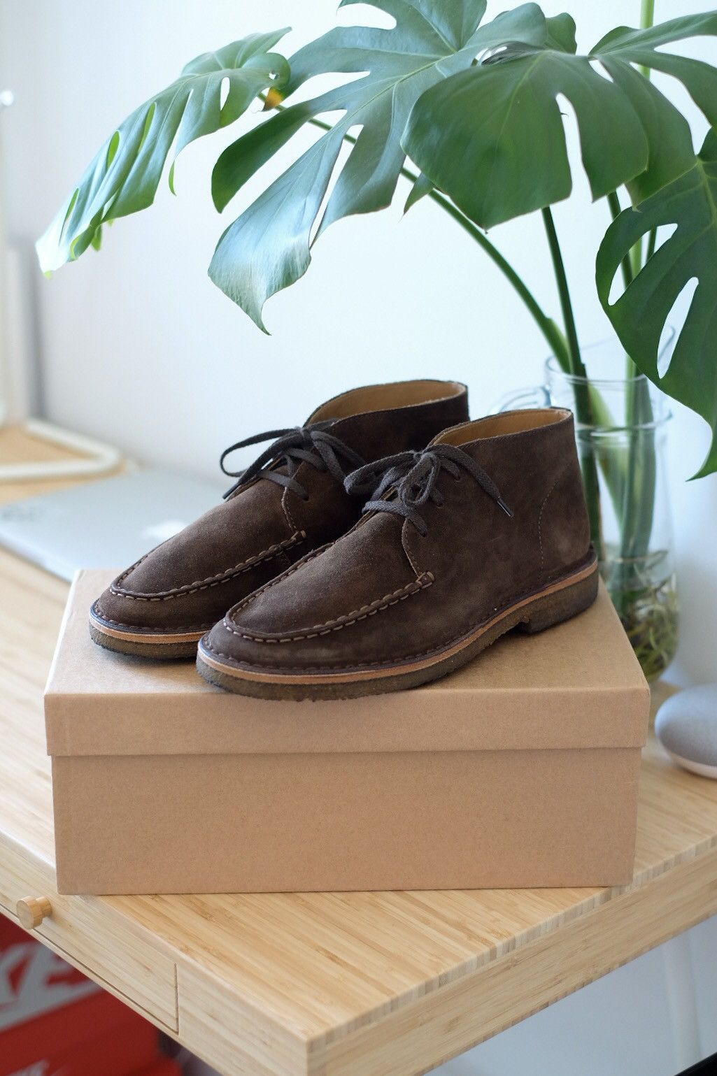 Crosby Moc-Toe Chukka Boot Tobacco Suede – Drakes