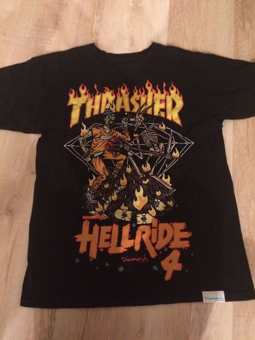 Thrasher diamond t outlet shirt