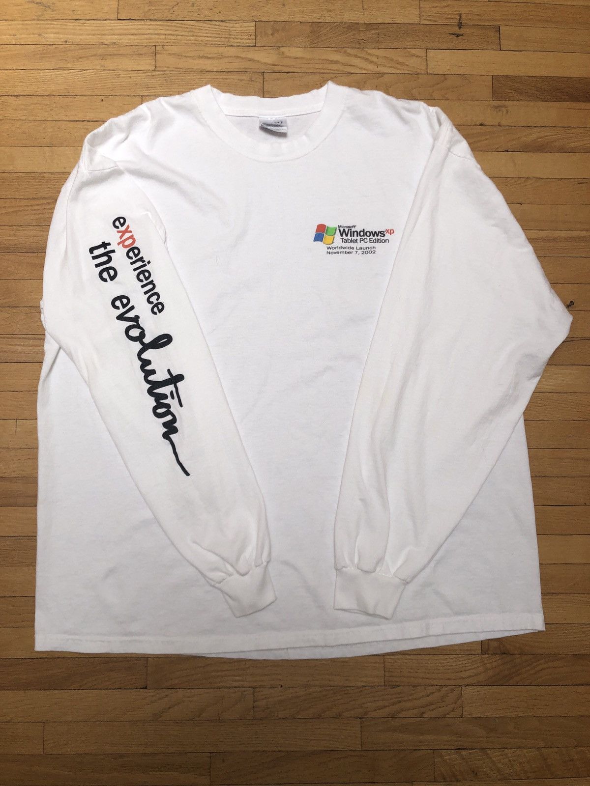 Microsoft Windows XP Tablet PC Edition launch shirt | Grailed
