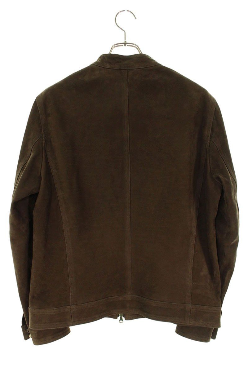 Lanvin LANVIN COLLECTION Suede No-Collar Jacket Brown Size XL Size US L / EU 52-54 / 3 - 2 Thumbnail